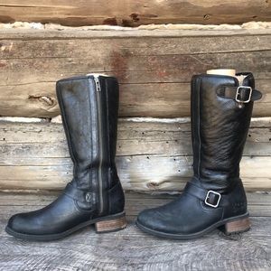 Ugg Black Leather Boots